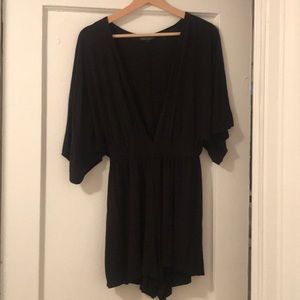Sexy black romper